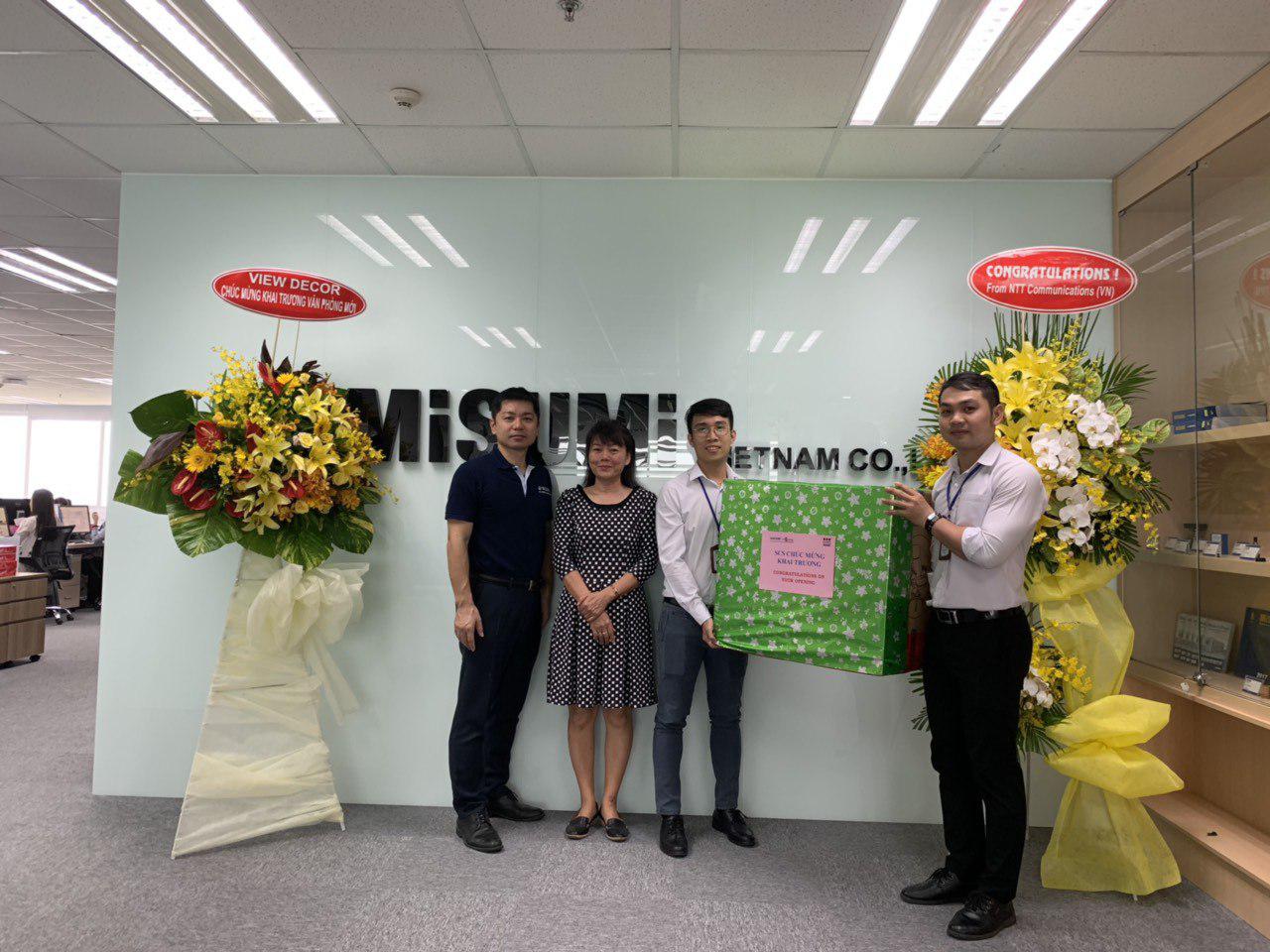 MISUMI VIET NAM COMPANY LIMITED  - HO CHI MINH BRANCH OFFICIALLY OPENED AN OFFICE IN SACOM BUILDING – CHIP SANG, HIGH-TECH PARK, DISTRICT 9