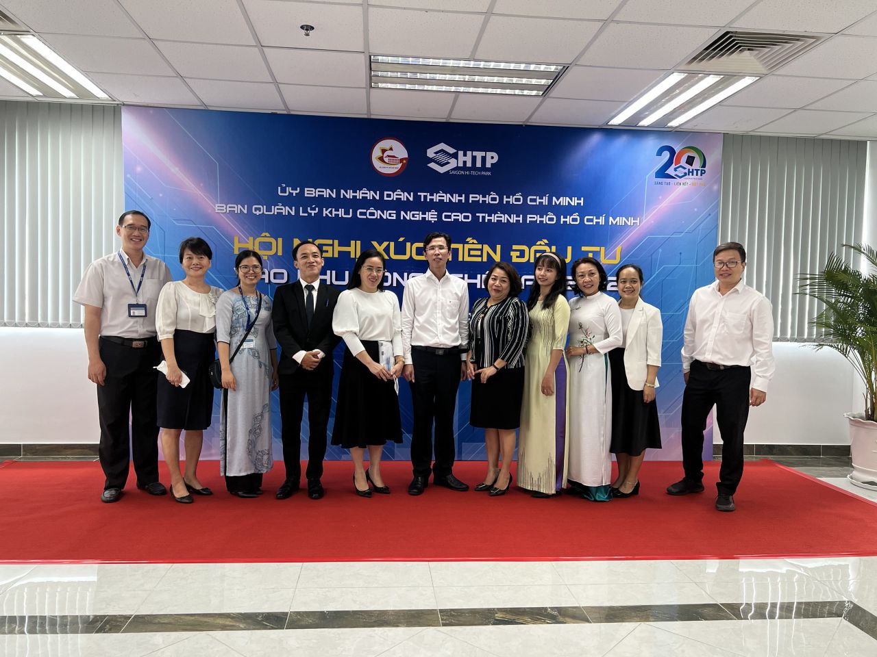INVESTMENT PROMOTION CONFERENCE 2022 IN SAIGON HIGH-TECH PARK HOLDED AT SCS BUILDING ON JUNE 27TH, 2022