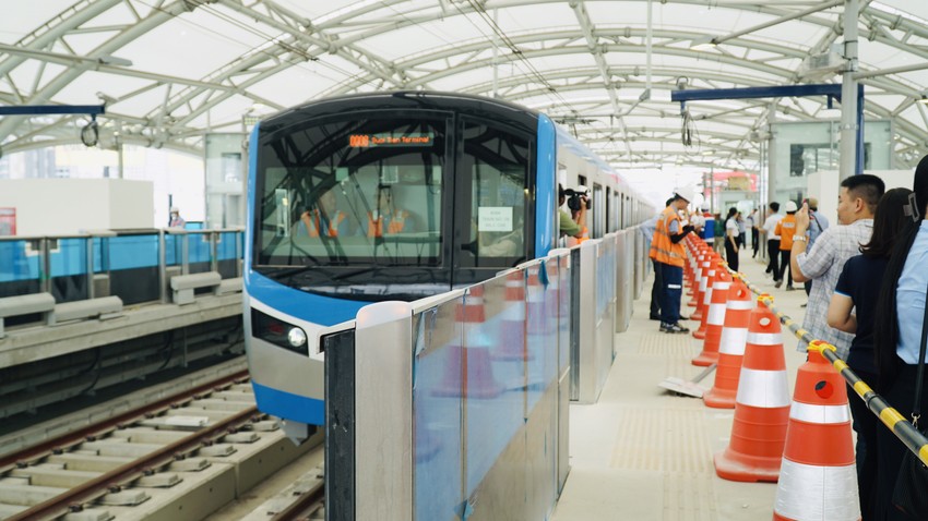 TP.HCM sẵn sàng vận hành tuyến metro đầu tiên