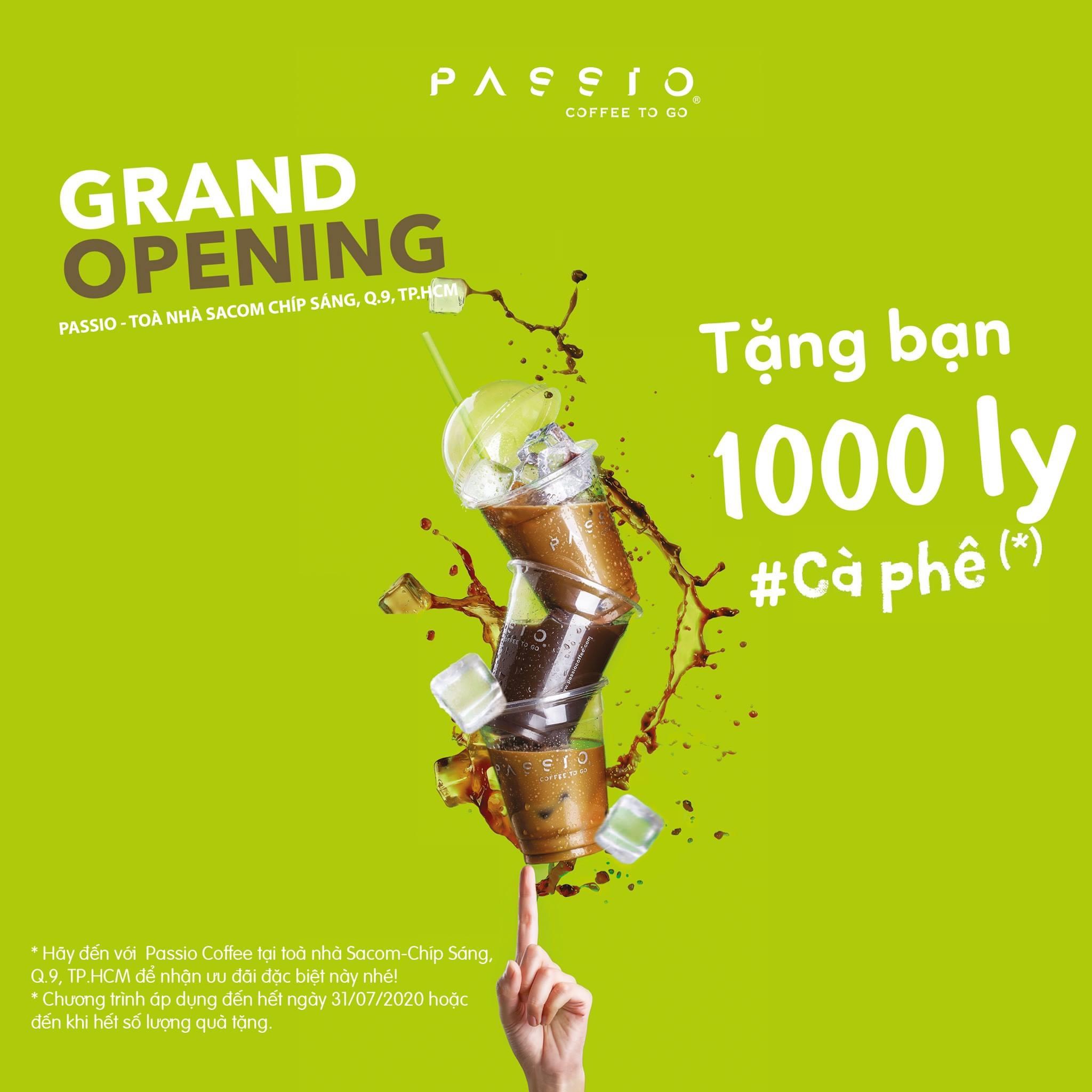 GRAND OPENING PASSIO COFFEE AT SCS BUILDING