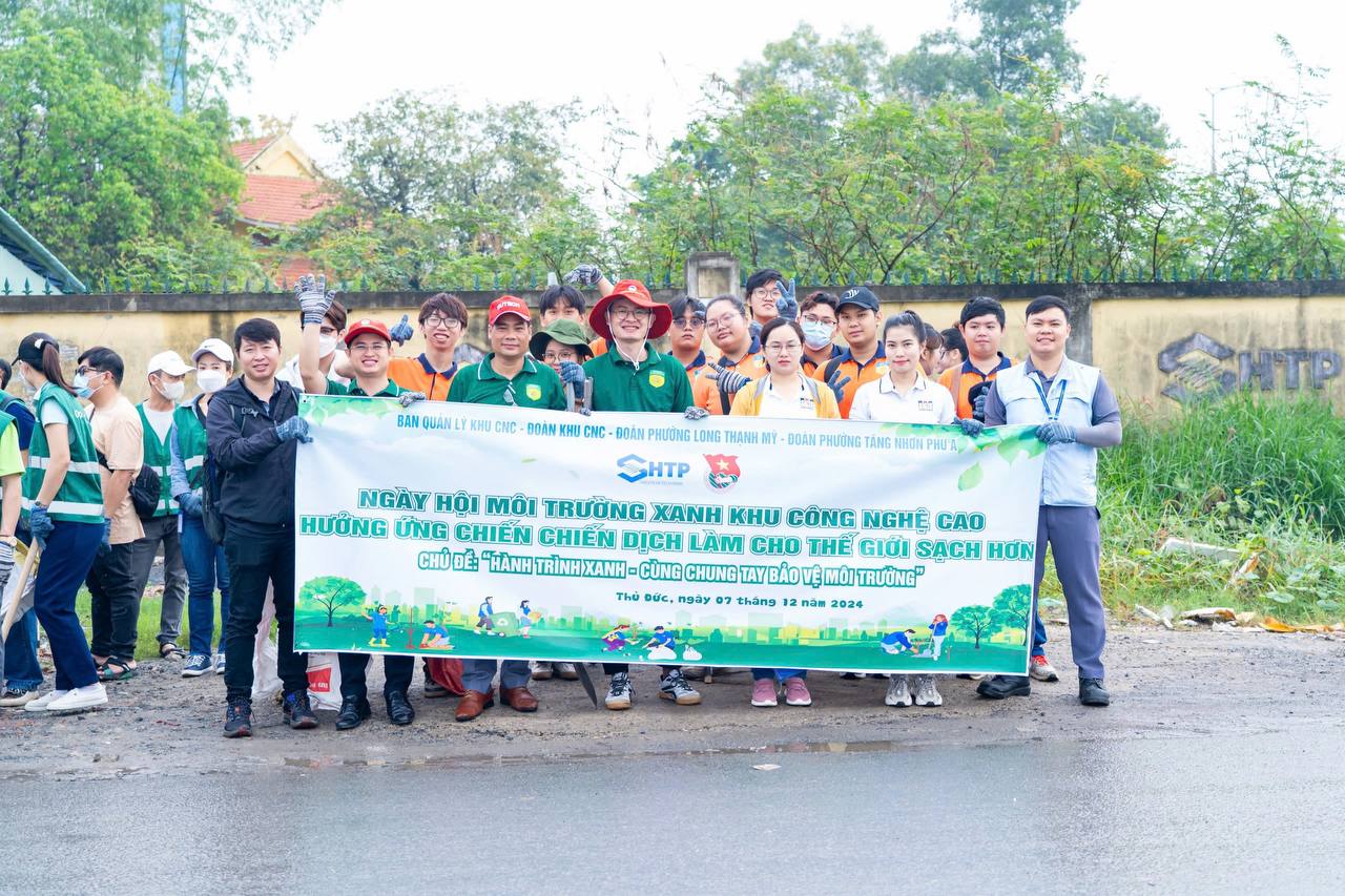 Ngày Môi Trường Xanh Khu Công Nghệ Cao Năm 2024 (SHTP Green Day 2024)