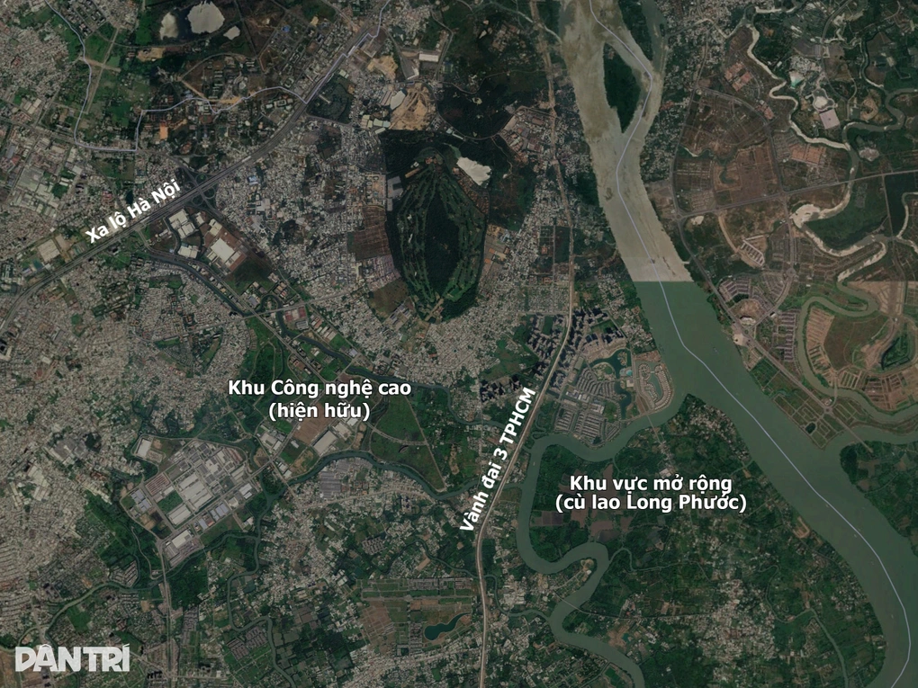 TPHCM mở rộng Khu Công nghệ cao gần 200ha về hướng cù lao Long Phước