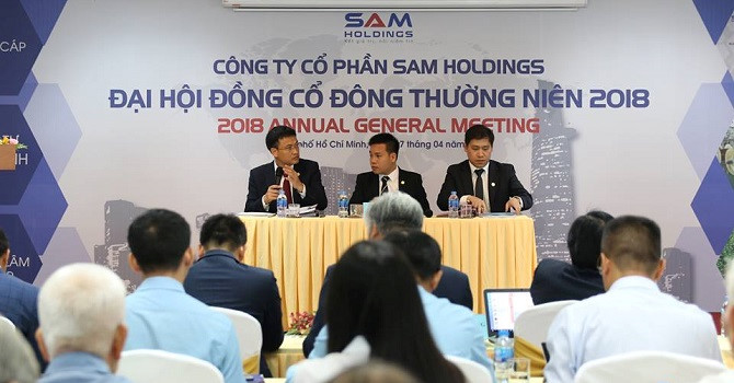 WELCOME TO THE SAM 2018 AGM OF SHAREHOLDERS SUCCESSFULLY