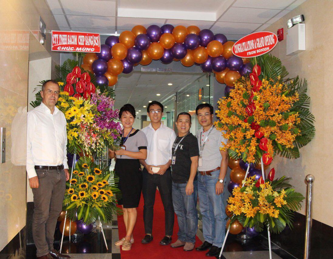 Sonion Vietnam Co., Ltd. officially opened its office at Sacom - Chip Sang Building, High Technology Park, District 9