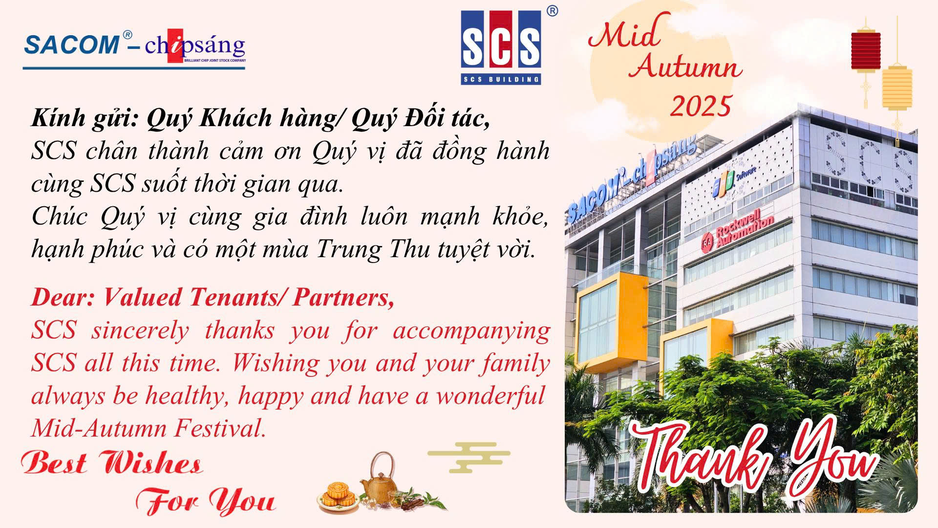 Thư ngỏ gửi Quý Khách hàng nhân dịp Tết Trung thu 2025