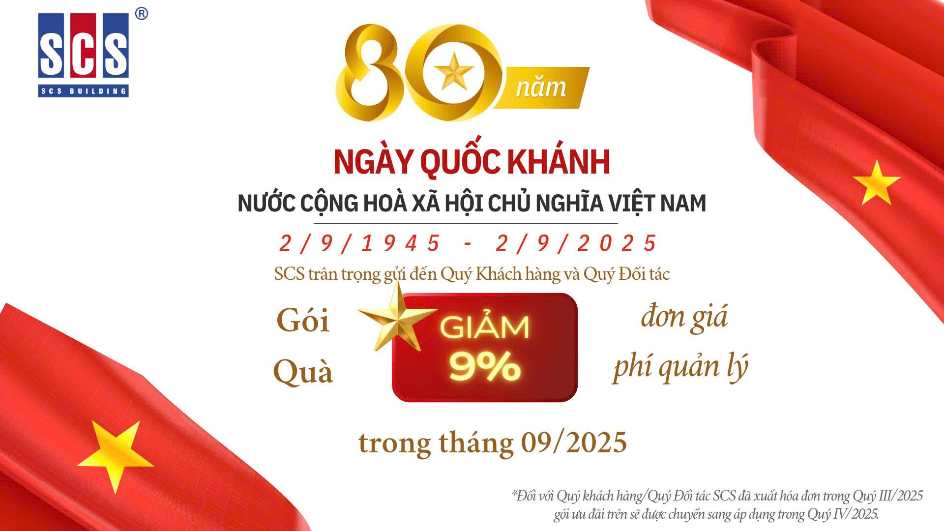 TRI ÂN QUÝ KHÁCH HÀNG VÀ QUÝ ĐỐI TÁC NHÂN DỊP KỶ NIỆM 80 NĂM NGÀY QUỐC KHÁNH VIỆT NAM (02/09/1945 - 02/09/2025)